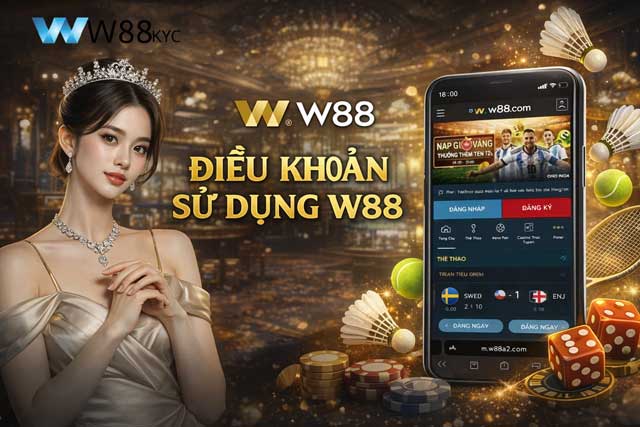 Điều Khoản Sử Dụng W88 1 Bản điều khoản sử dụng chính thức tại hệ thống nhà cái W88 Anantafarming